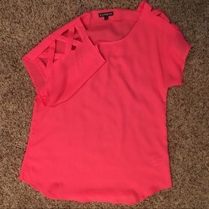 Express Hot Pink Shirt